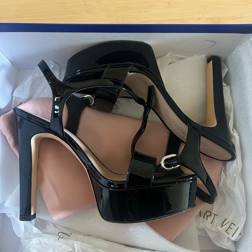Stuart Weitzman black heels
